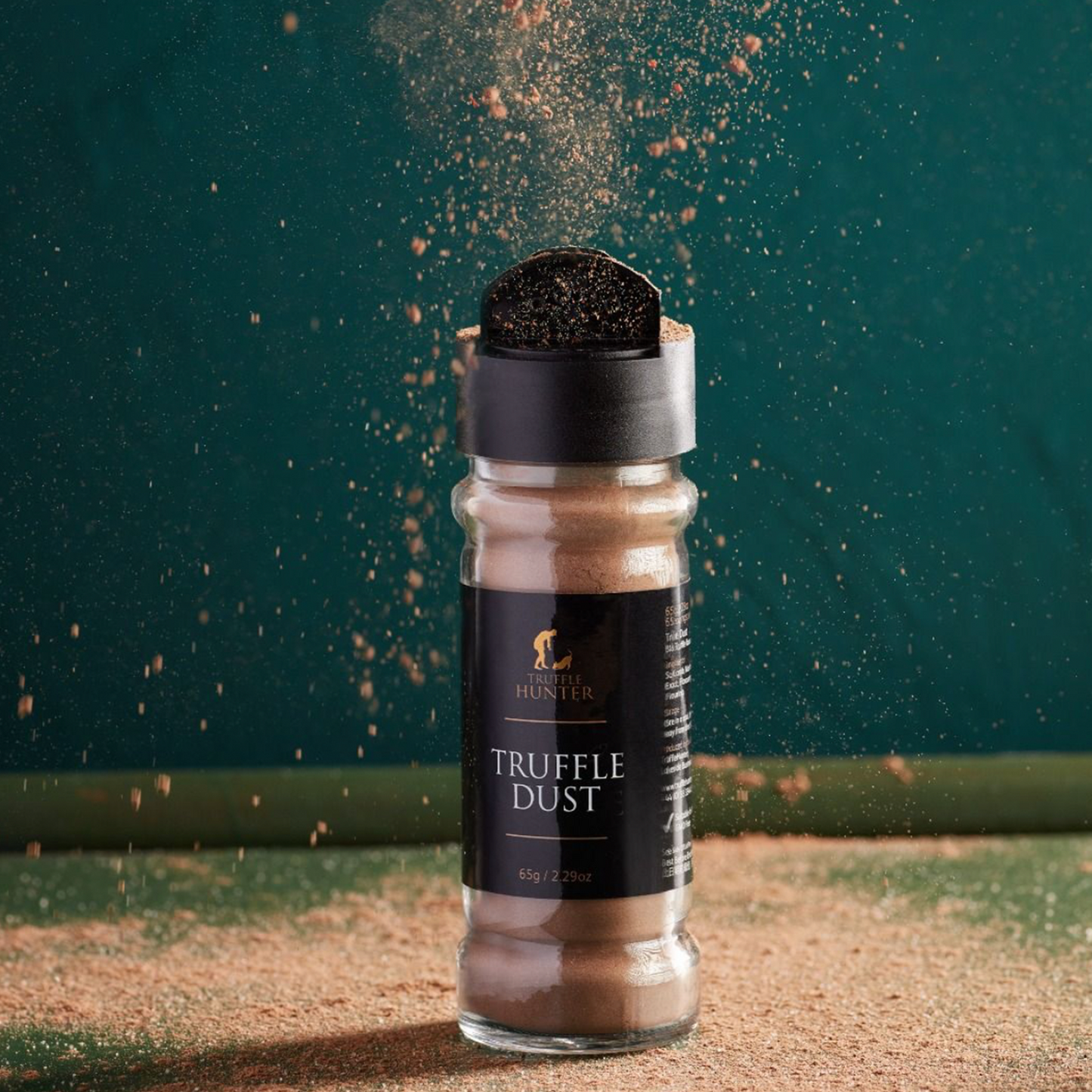 BLACK TRUFFLE DUST IN SPICE JAR 65G