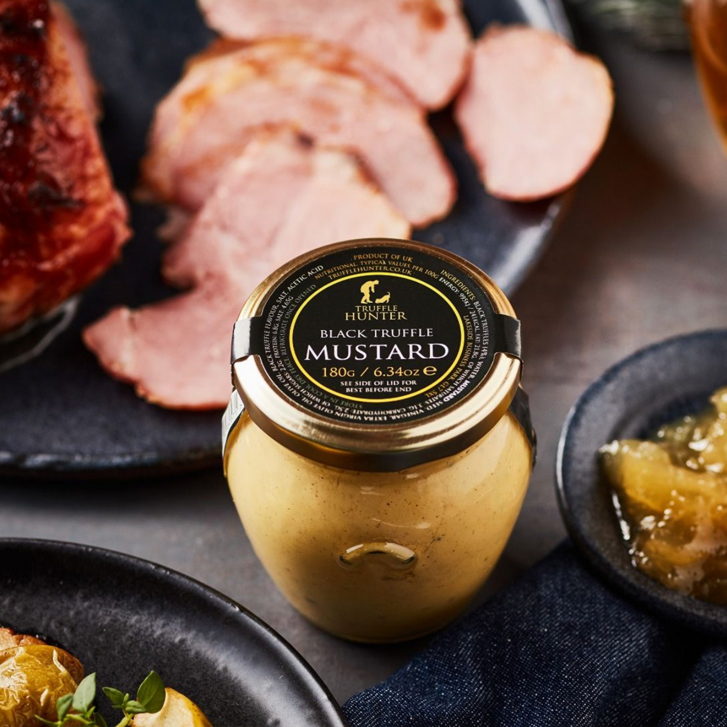 BLACK TRUFFLE MUSTARD 180G