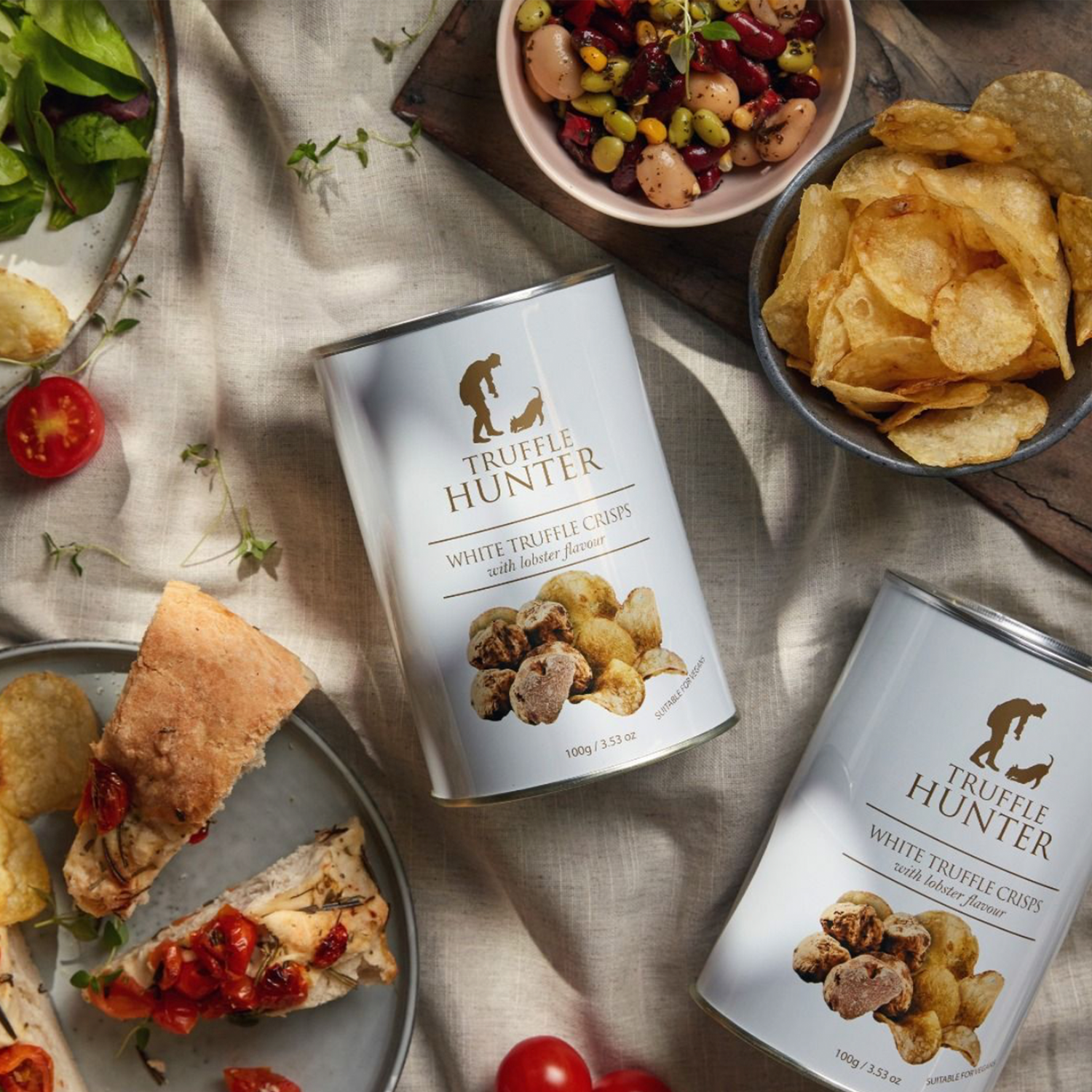 WHITE TRUFFLE CRISPS 100G