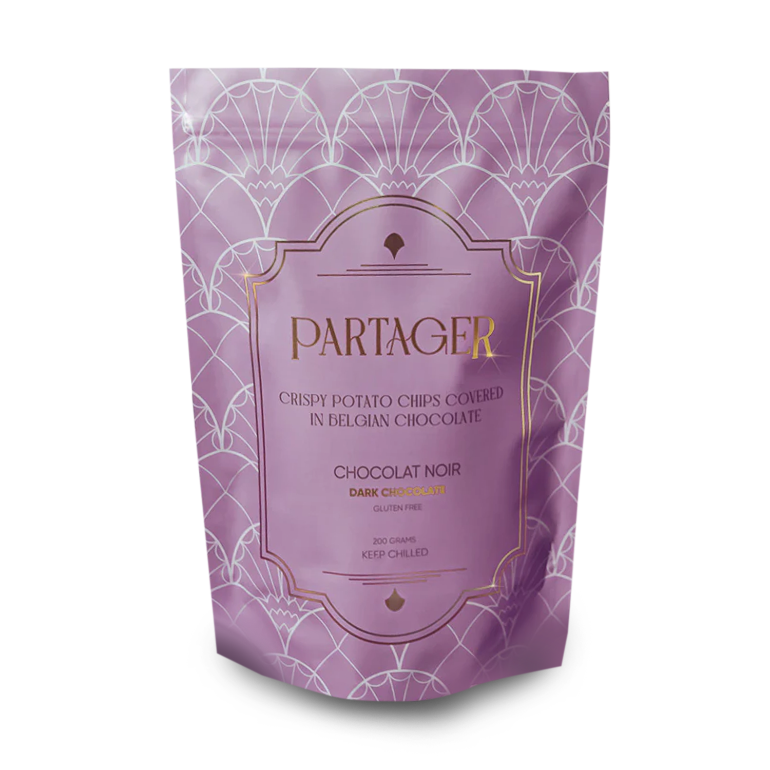 Partager Dark Chocolate Covered Potato Chips
