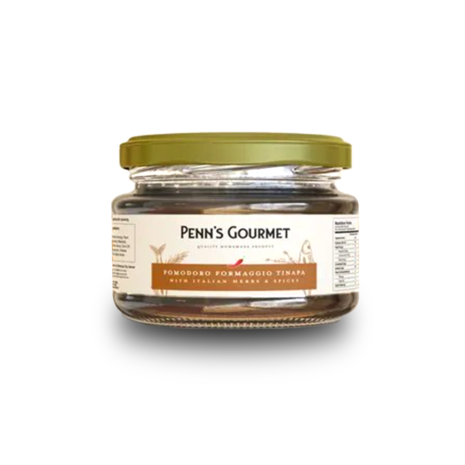 Penn's Gourmet Pomodoro Formaggio Tinapa
