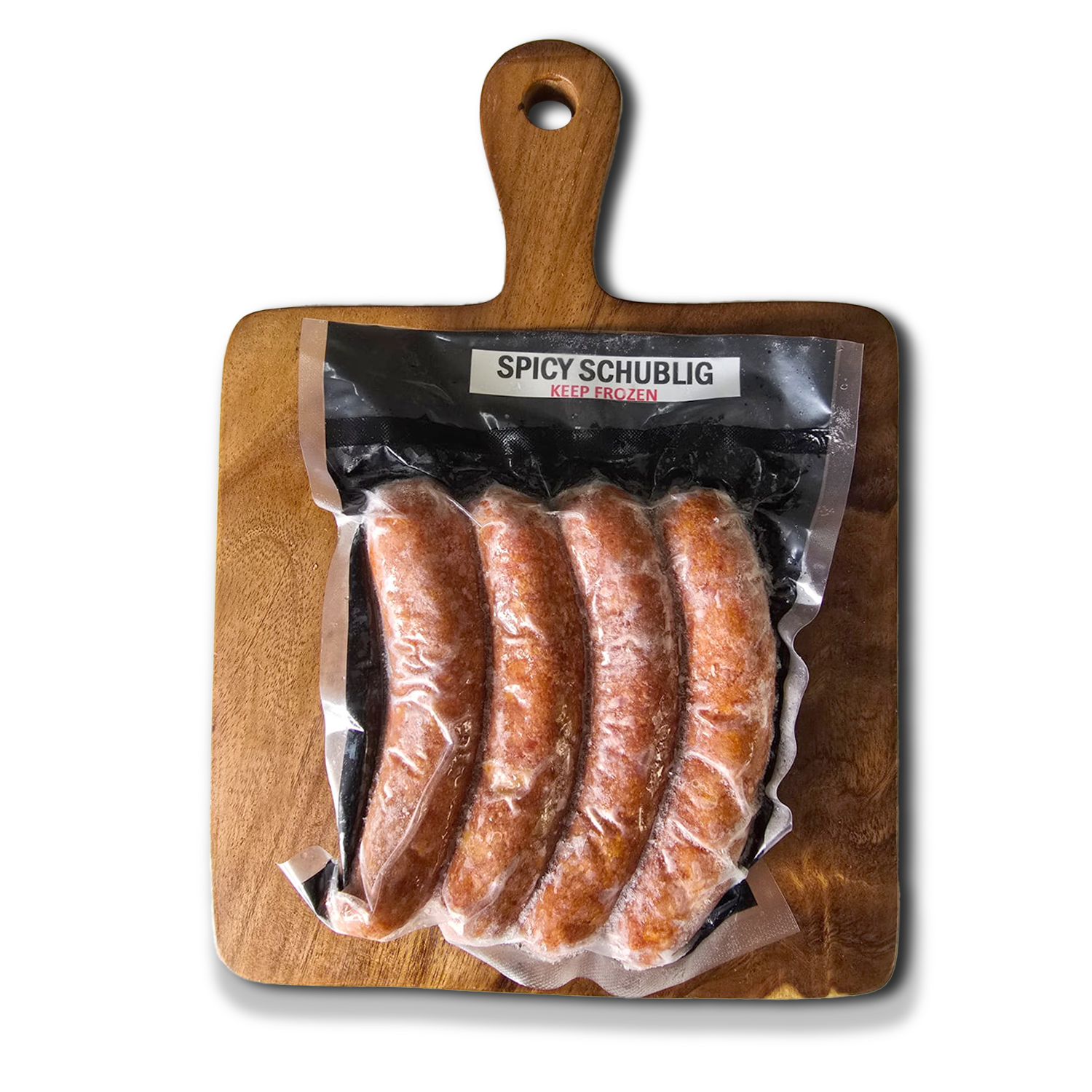 All Natural Spicy Schublig 500g