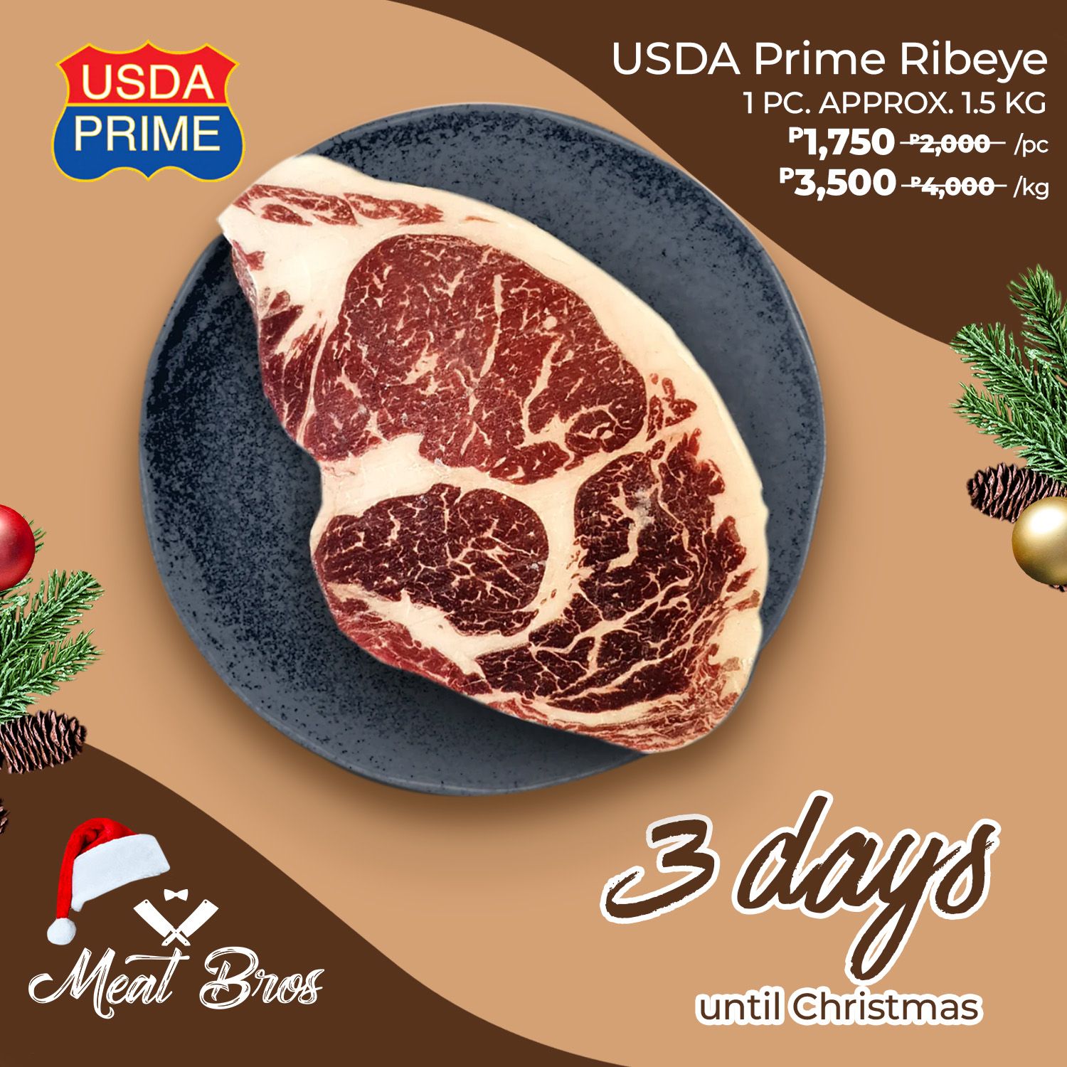 USDA Prime Ribeye – Meatbros PH