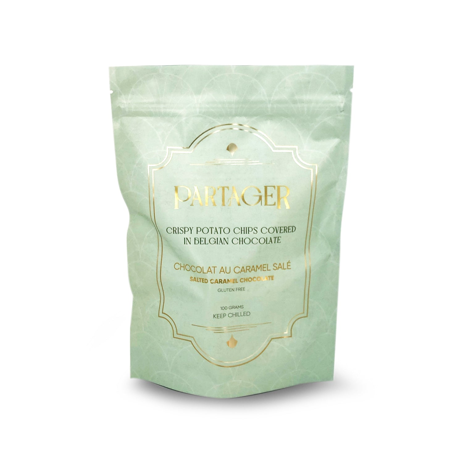 Partager Salted Caramel Chocolate Chips 100g (MNL)