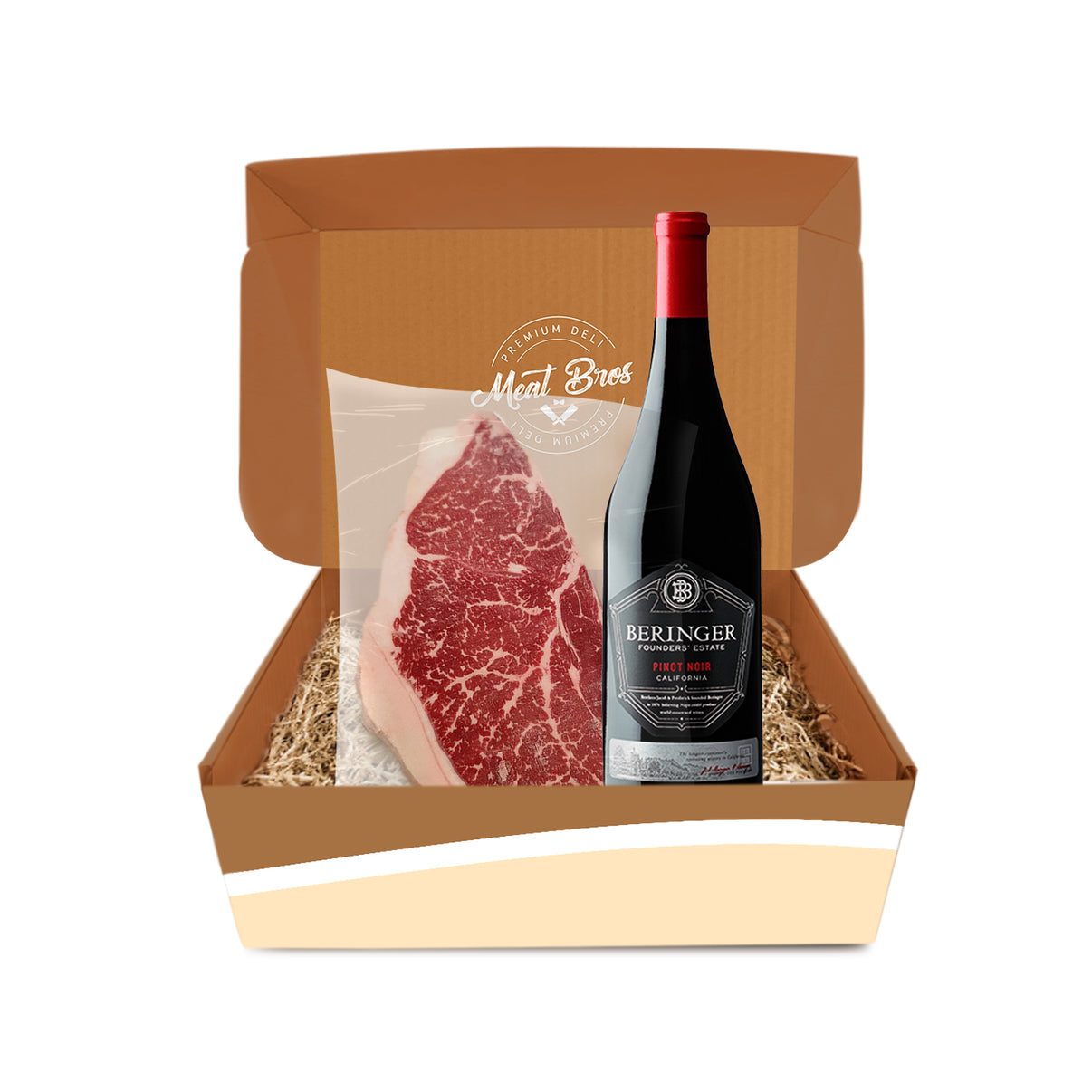 Steak & Wine Box Meatbros PH